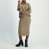 Knitted Cable Skirt