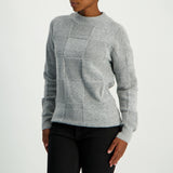 Turtle Neck Knitwear Top With Long Sleeves