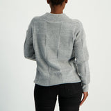 Turtle Neck Knitwear Top With Long Sleeves