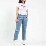 LADIES NOVA MOM JEAN