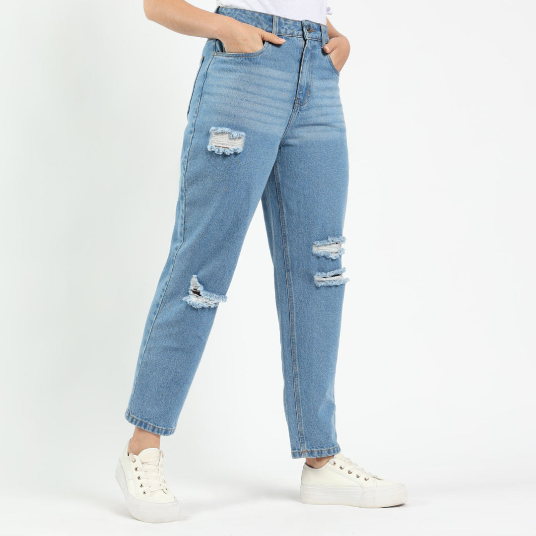 LADIES NOVA MOM JEAN
