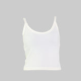 White Seamless Tank Top