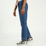 Girls Light Blue Denim Wide Leg Jean