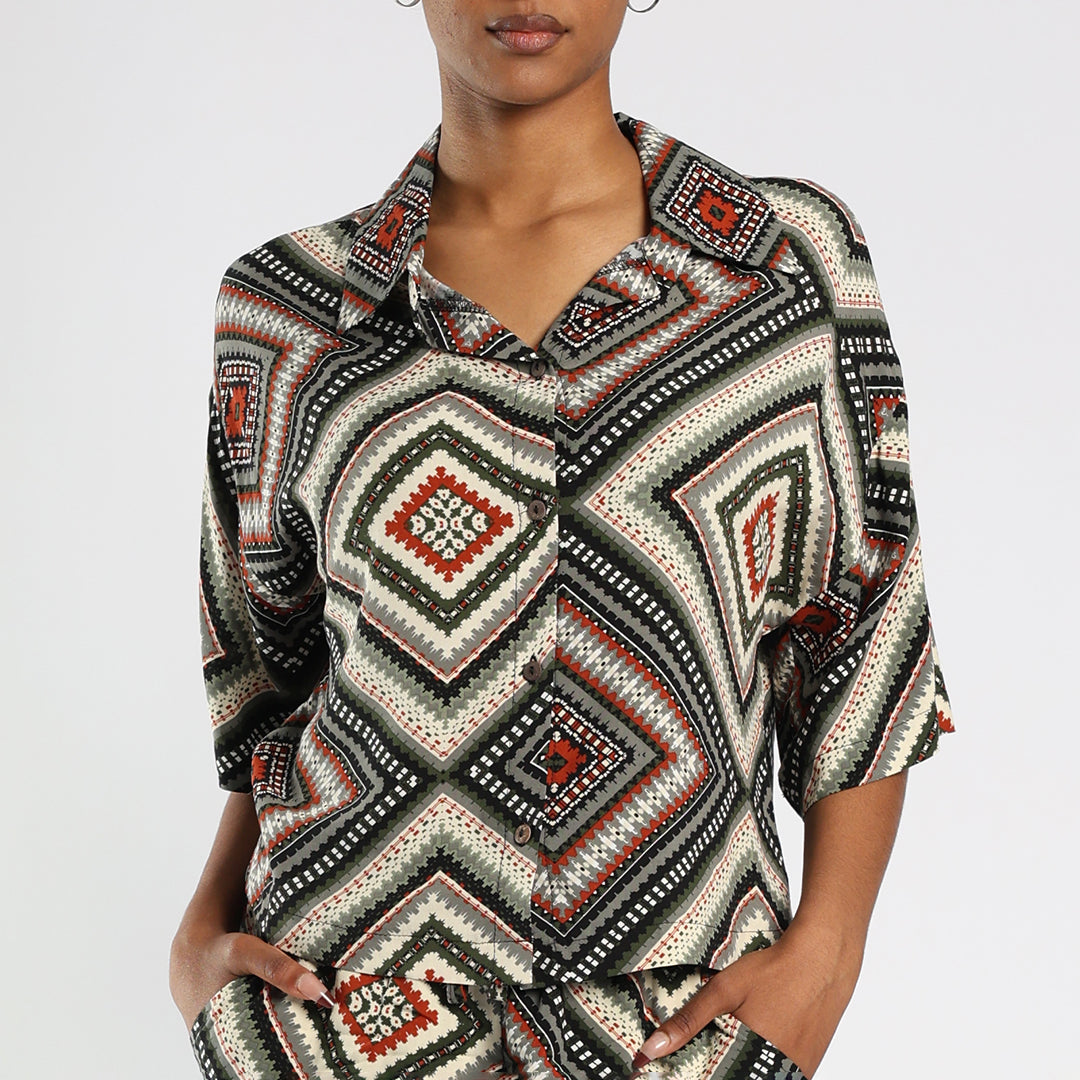 Diamond Printed Shirts