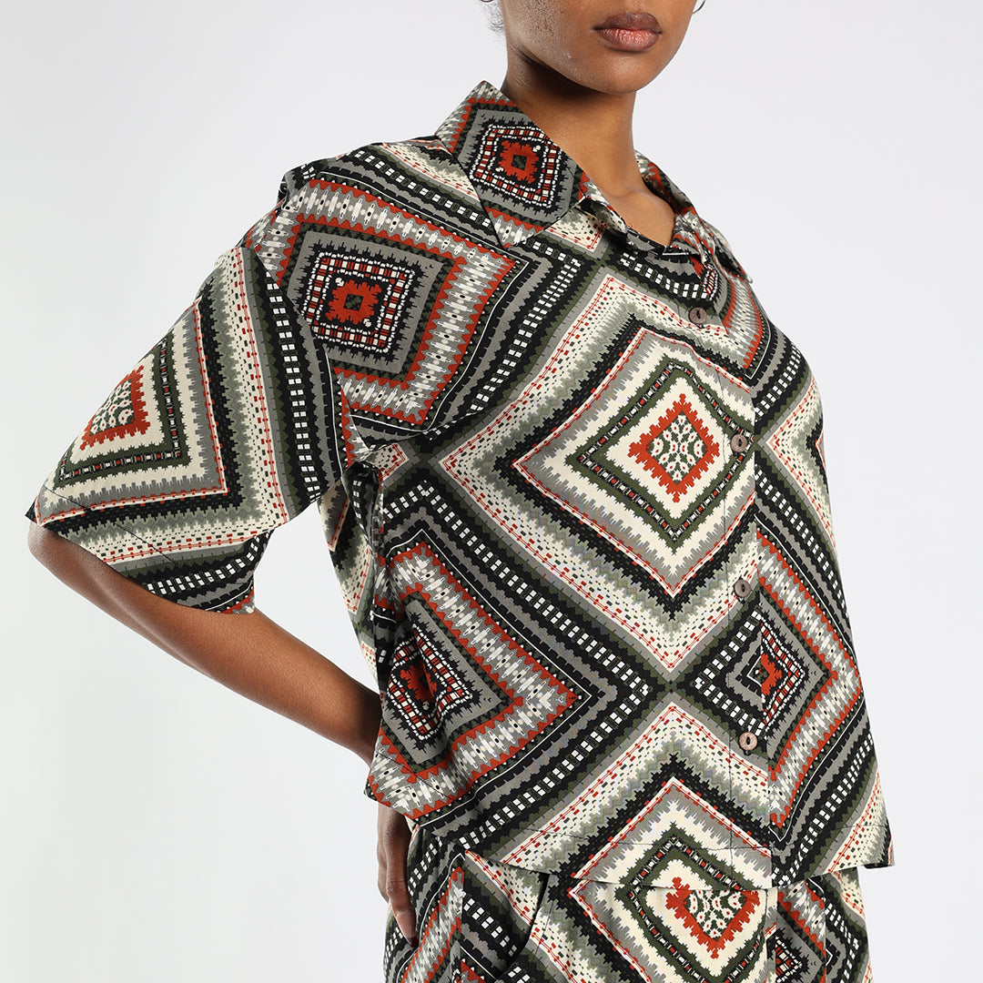 Diamond Printed Shirts