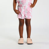 White/Pink Angles Short