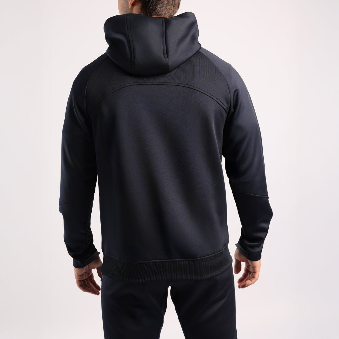 MENS ZAFF NAVY TRACK ZIP THRU JACKET
