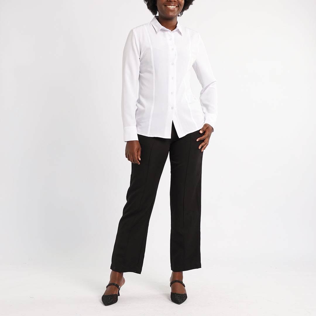ALORA LADIES WHITE SHIRT