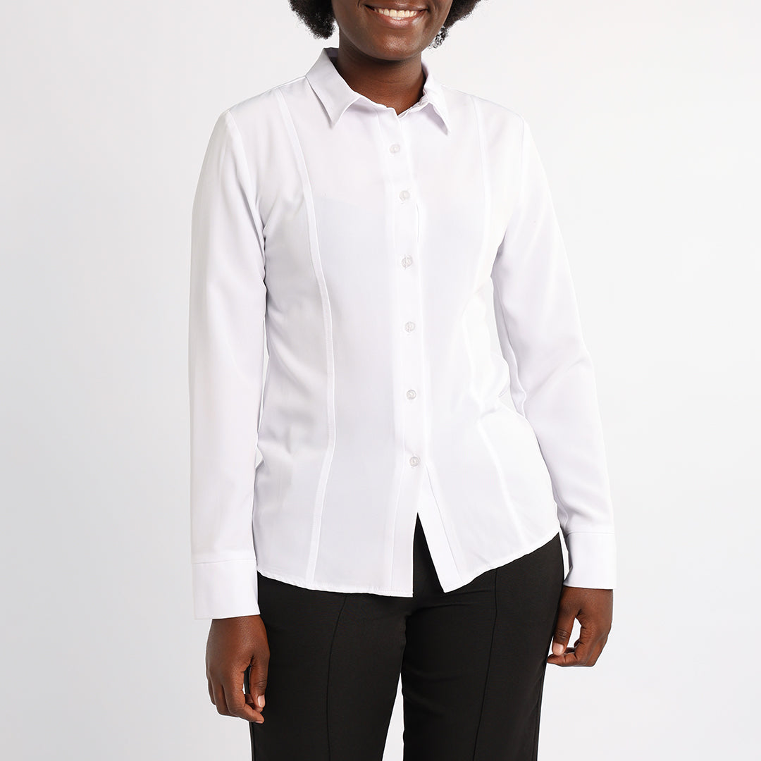 ALORA LADIES WHITE SHIRT
