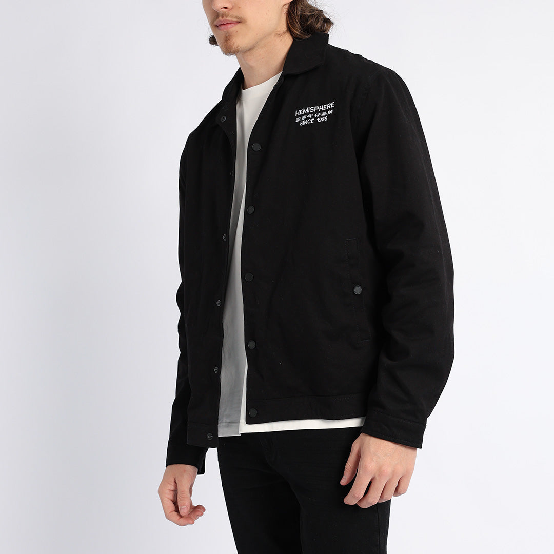 MENS HEMISPHERE BLACK SHACKET