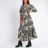 ALORA LADIES PRINTED BLOUSE