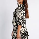 ALORA LADIES PRINTED BLOUSE
