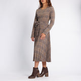 ALORA LADIES CHECK DRESS