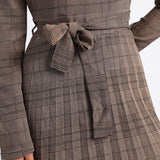 ALORA LADIES CHECK DRESS