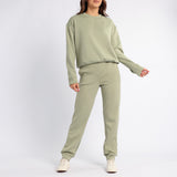 LADIES ALORA SAGE CREW NECK TR SCUBA SWEATER