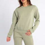 LADIES ALORA SAGE CREW NECK TR SCUBA SWEATER