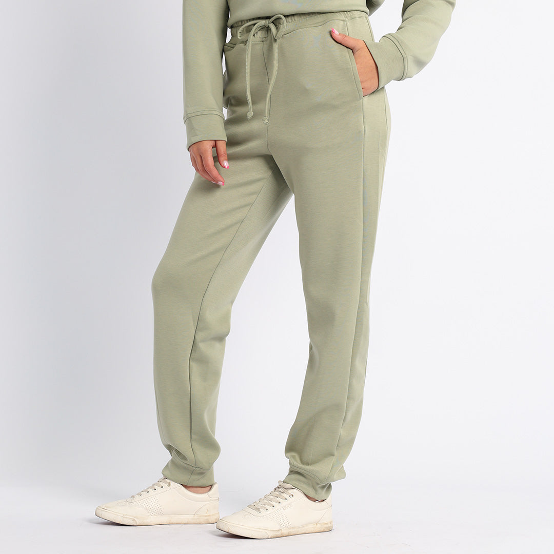 LADIES ALORA SAGE BASIC TRACK PANTS