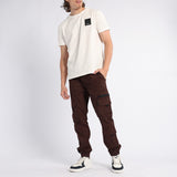 MENS BROWN JOGGER