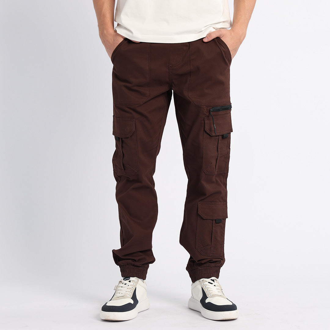 MENS BROWN JOGGER