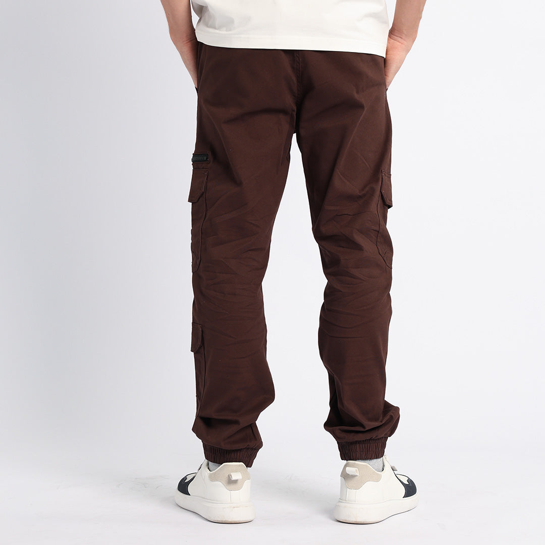 MENS BROWN JOGGER