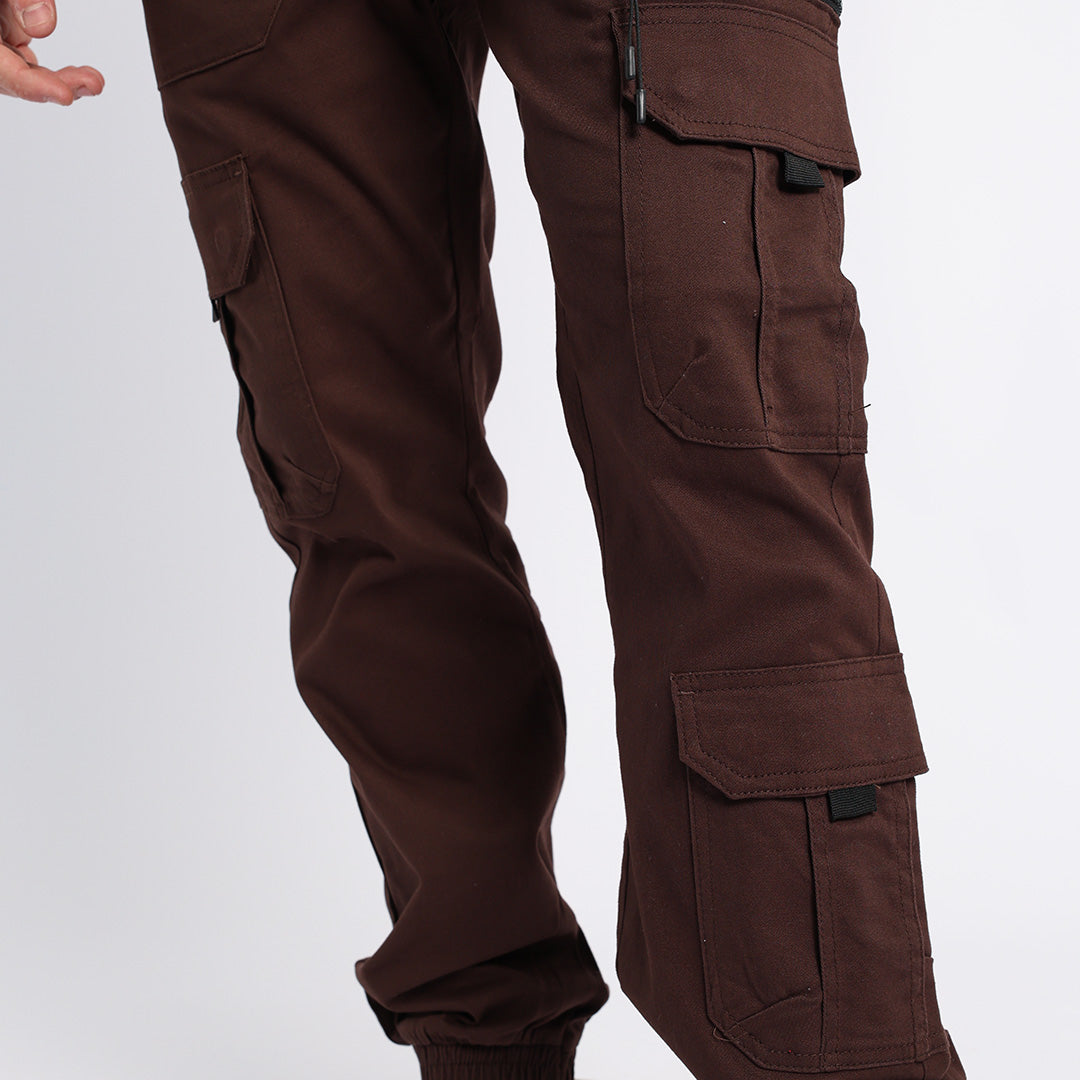 MENS BROWN JOGGER