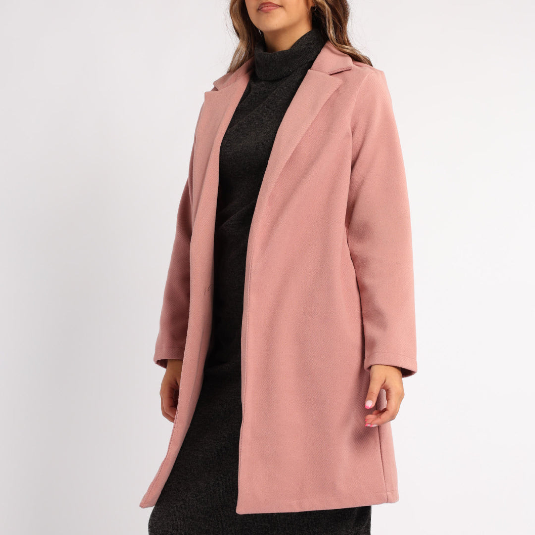ALORA LADIES PINK MELTON