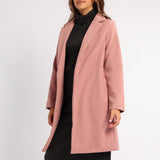 ALORA LADIES PINK MELTON