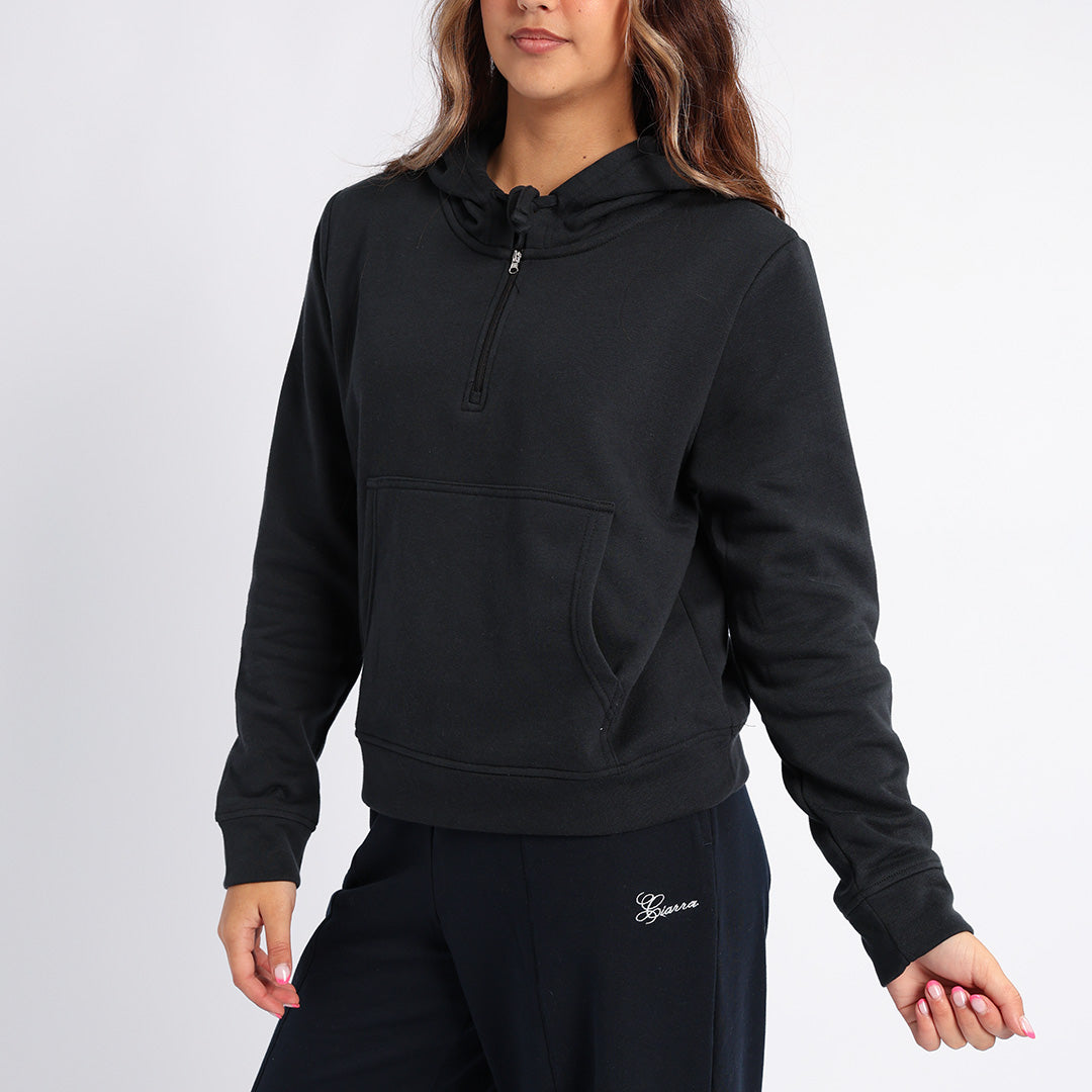 LADIES BLACK SWEATER