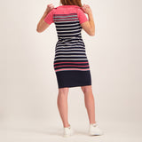 Stripped Golfer Dress - Fashion Fusion