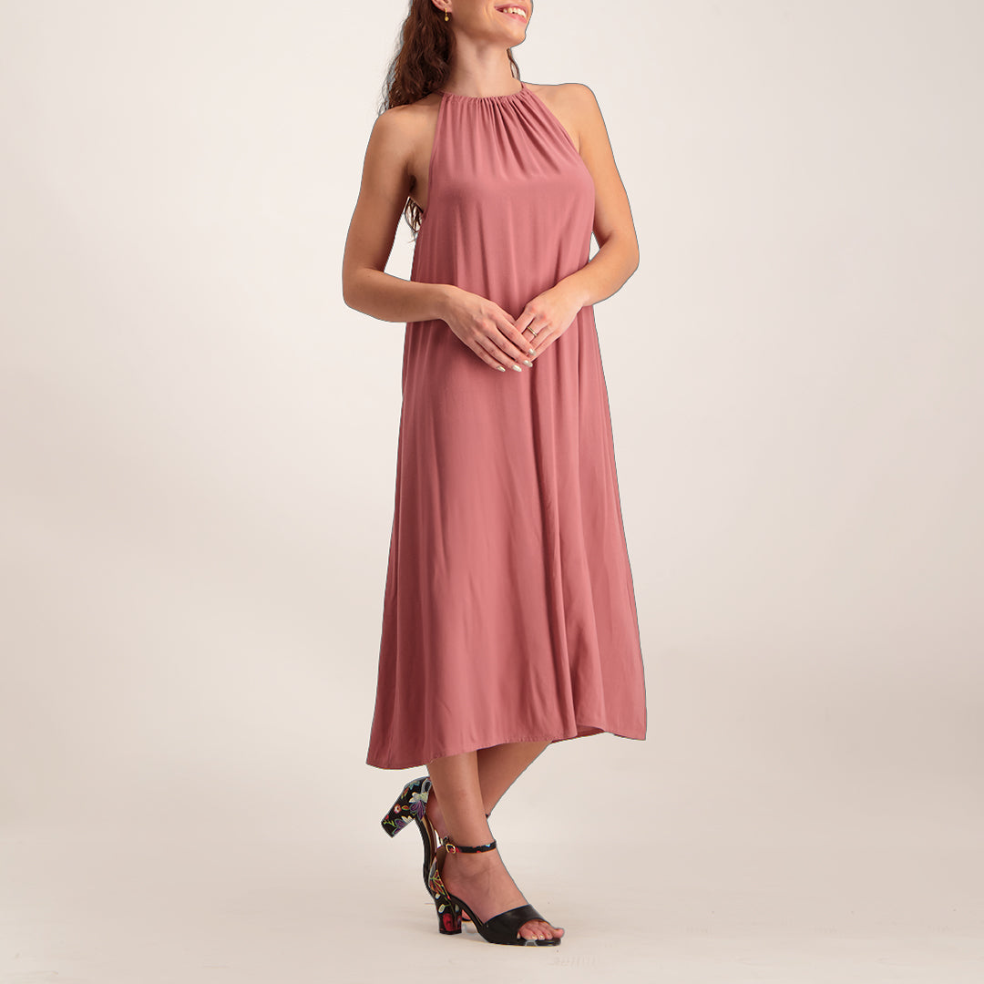 Lilac Strappy Dress - Fashion Fusion