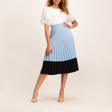 Colour  Block Skirt - Fashion Fusion