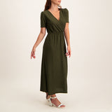 Ladies olive dress