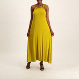 Ladies yellow dress