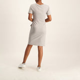 Ladies Grey Jogger Dress