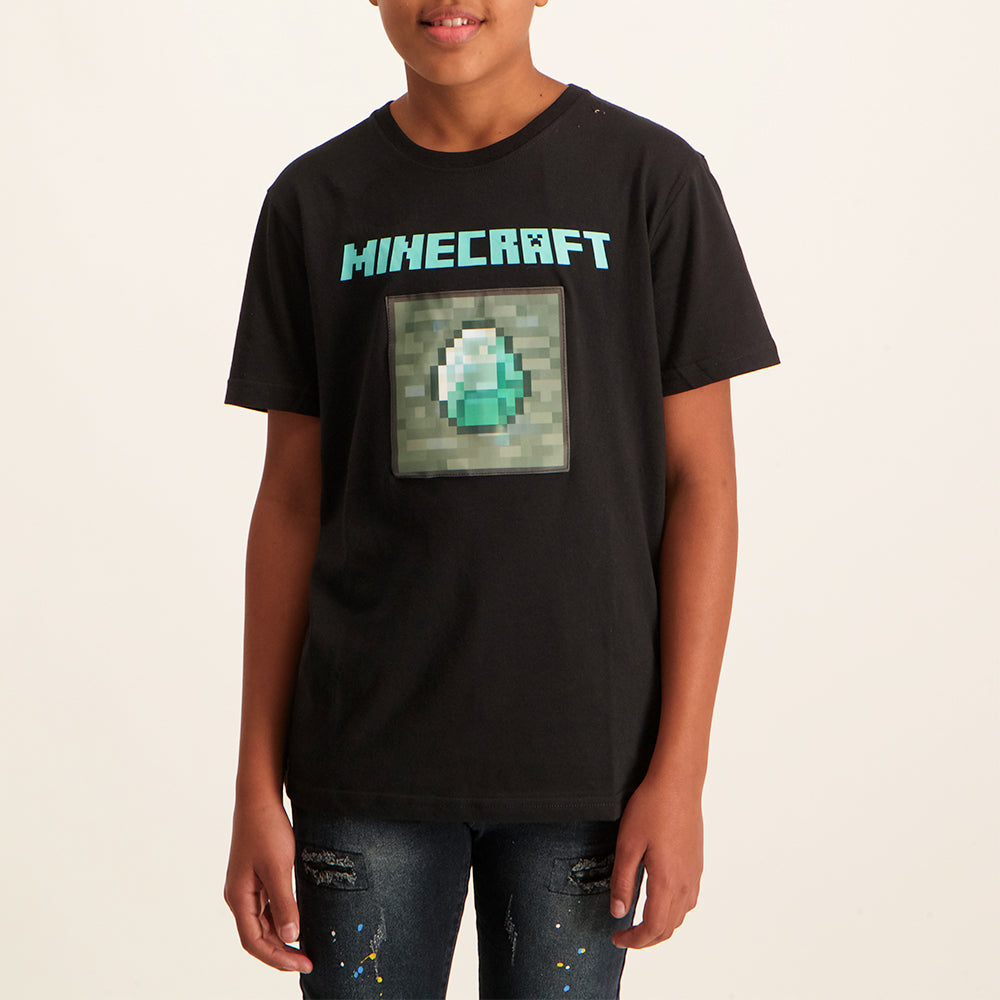 Minecraft Printed Short Sleeve Tee