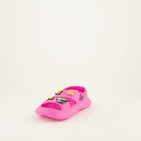 Moulded strappy sandals with jibets