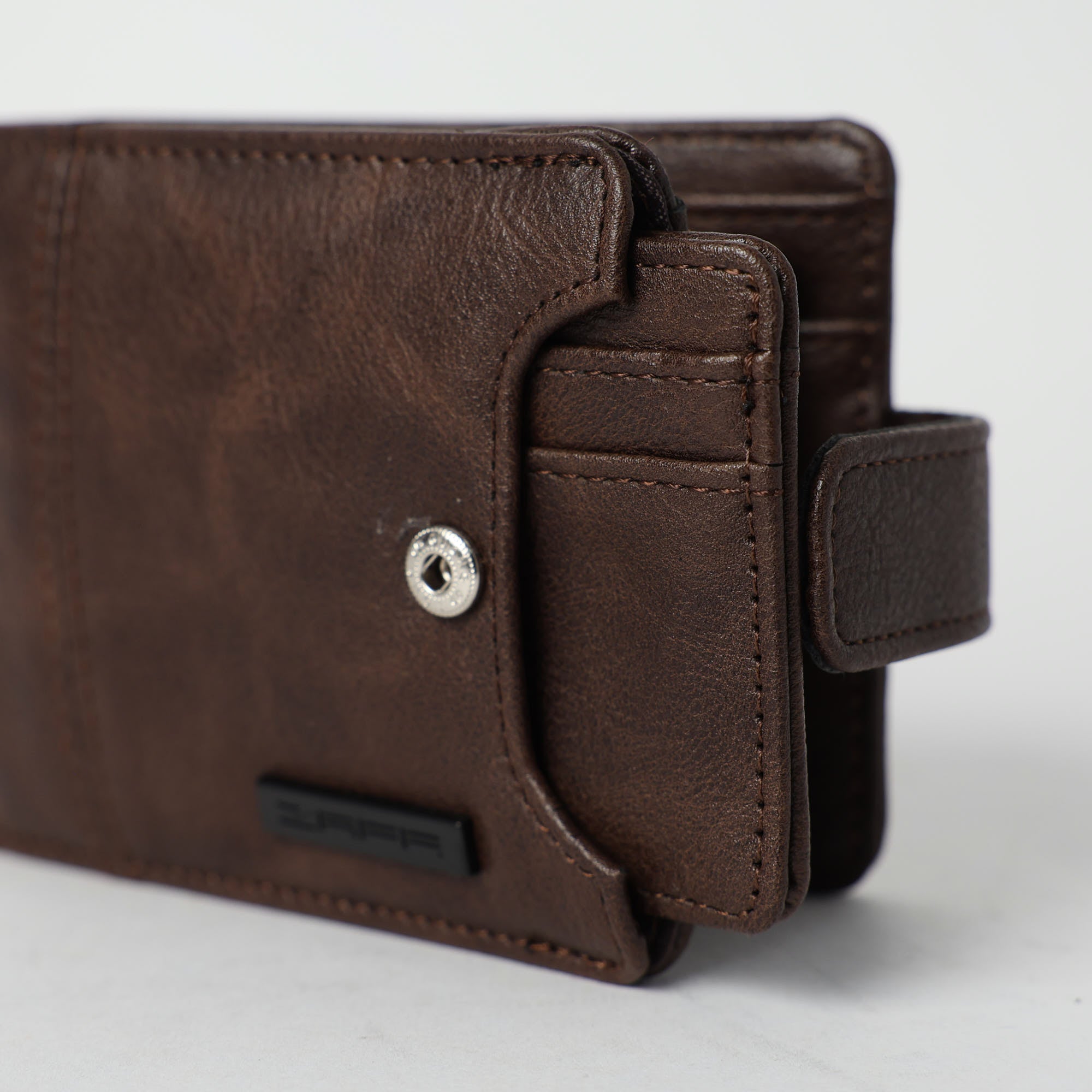 Pu Wallet.Vertical Stitch.Card Holder.