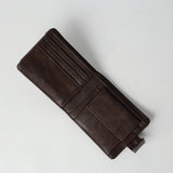 Pu Wallet.Vertical Stitch.Card Holder.