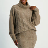 Knitwear Crew Neck Top With Long Sleeves