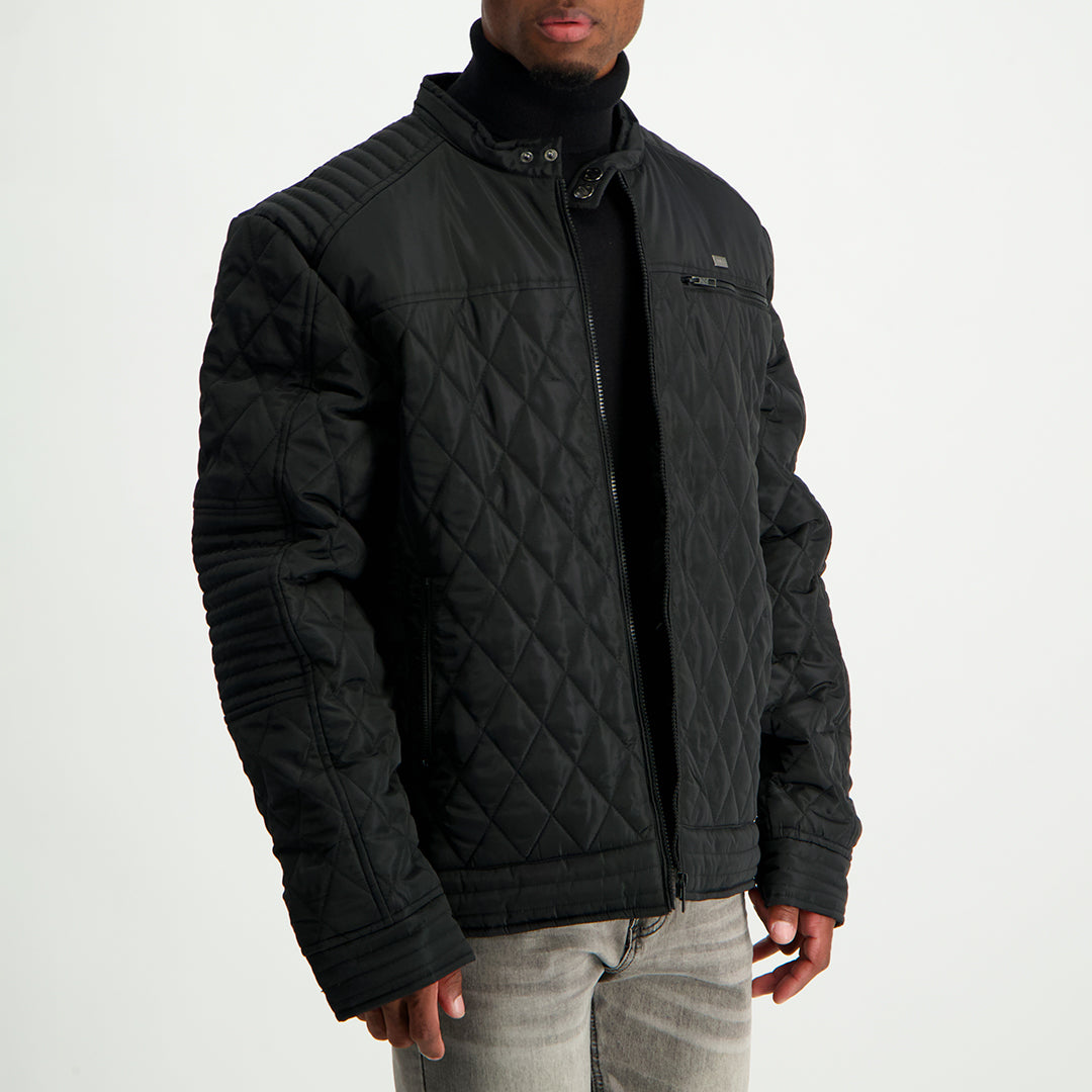 Quilted Zip-Thru Jacket