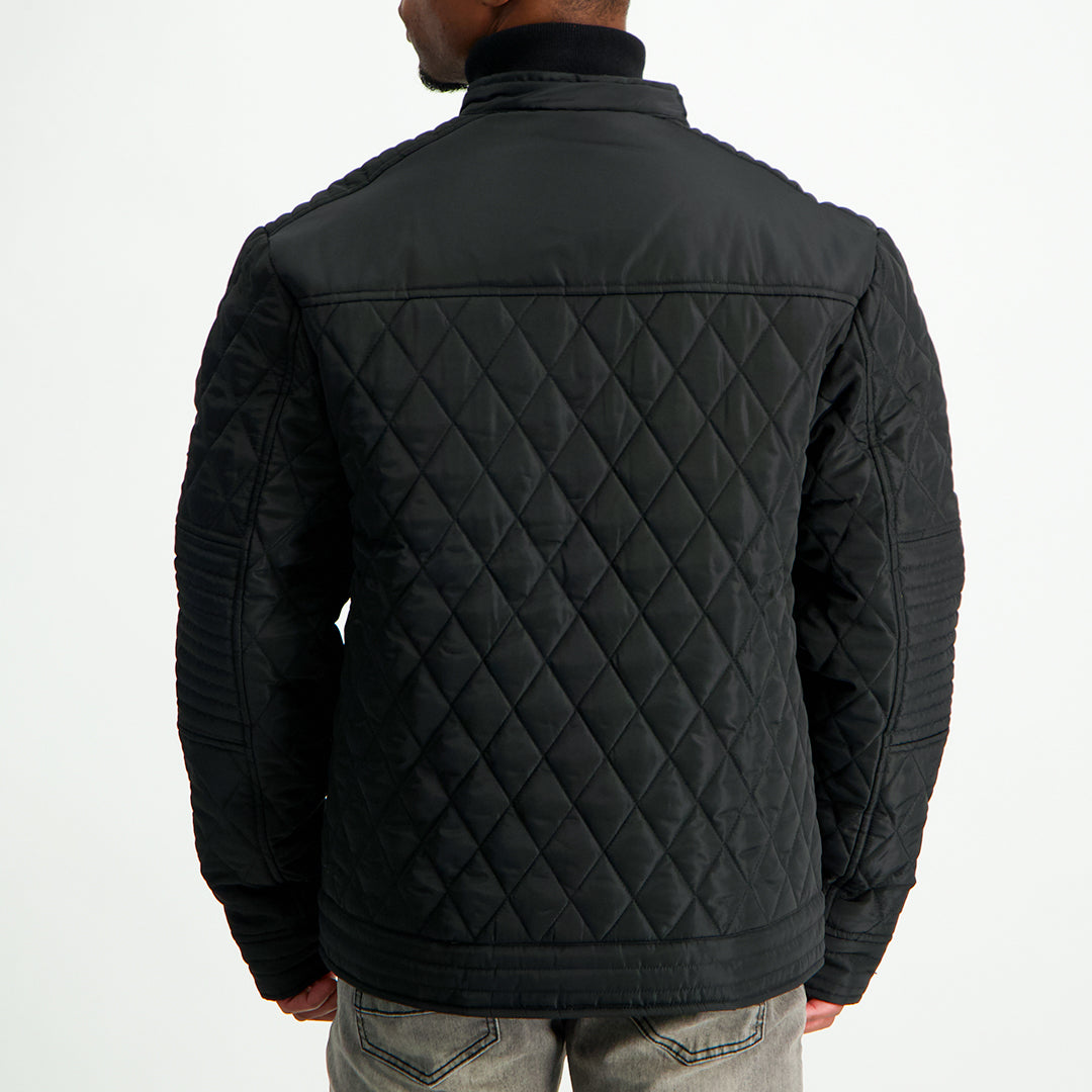 Quilted Zip-Thru Jacket