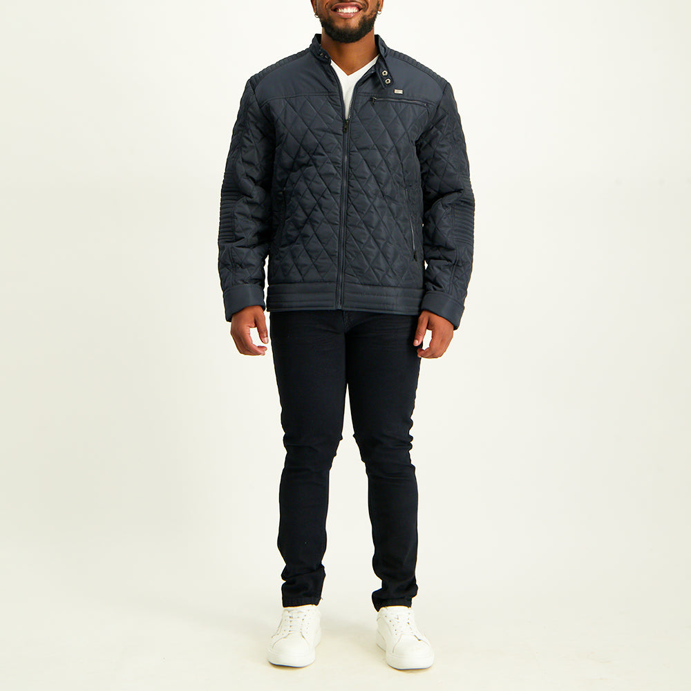 Quilted Zip-Thru Jacket