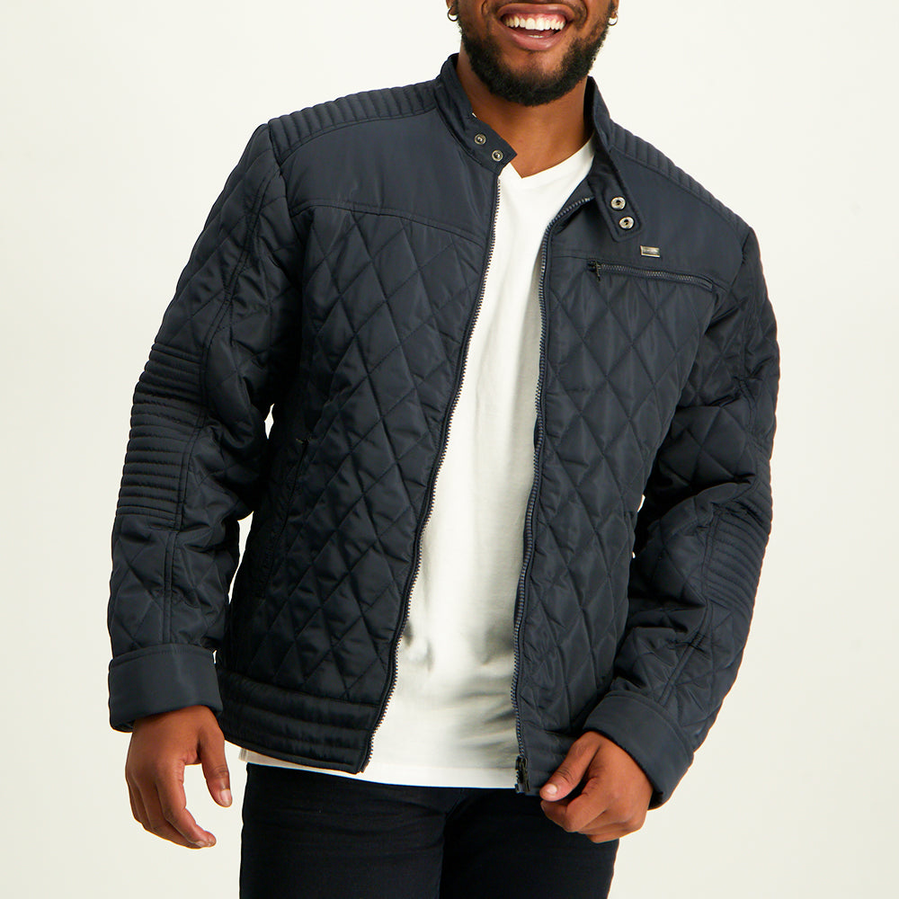 Quilted Zip-Thru Jacket