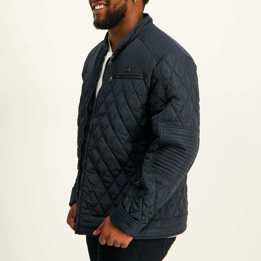 Quilted Zip-Thru Jacket