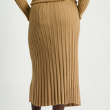 Ciarra ladies knitted viscose skirt