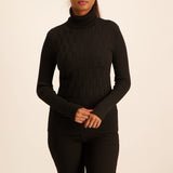 Textured Knitwear With Long Sleeves
