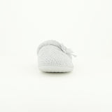 Grey Weave Chenille Bedroom Slippers