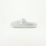 Grey Weave Chenille Bedroom Slippers