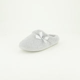 Grey Weave Chenille Bedroom Slippers