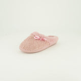 Plush Weave Chenille Bedroom Slippers